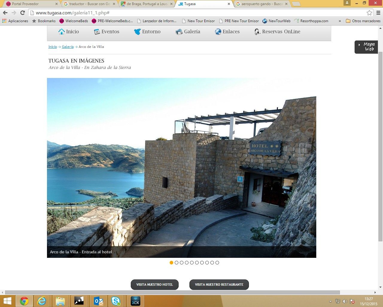 TUGASA Hotel Arco de la Villa Zahara De La Sierra Exterior foto